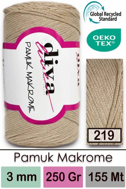 Diva Pamuk Makrome 219 Nohut