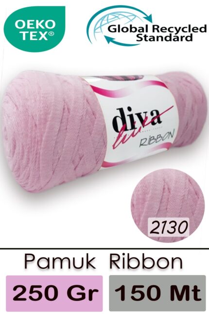 Diva Ribbon 2130 Toz Pembe