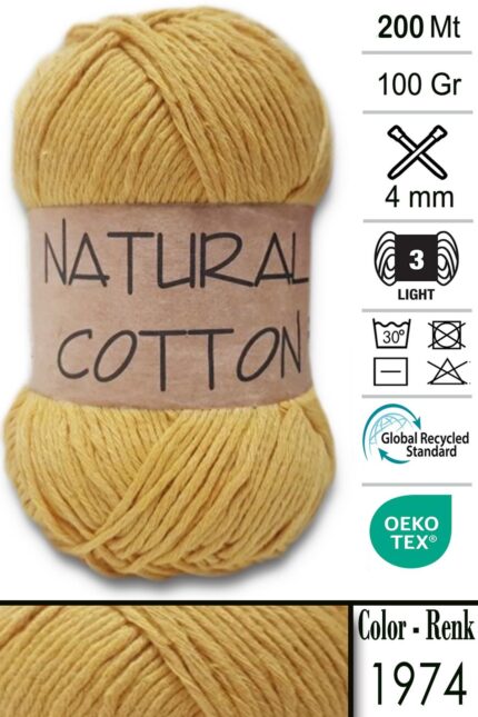 Diva Natural Cotton 1974 Hardal