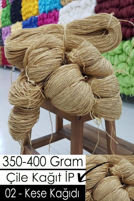 350-400 Gram Kağıt İplik - 02 - Kese Kağıdı
