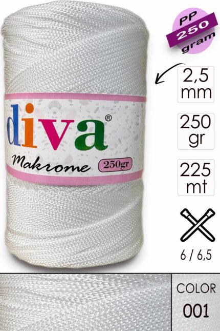 Polip Makrome 250 GR 01 Beyaz