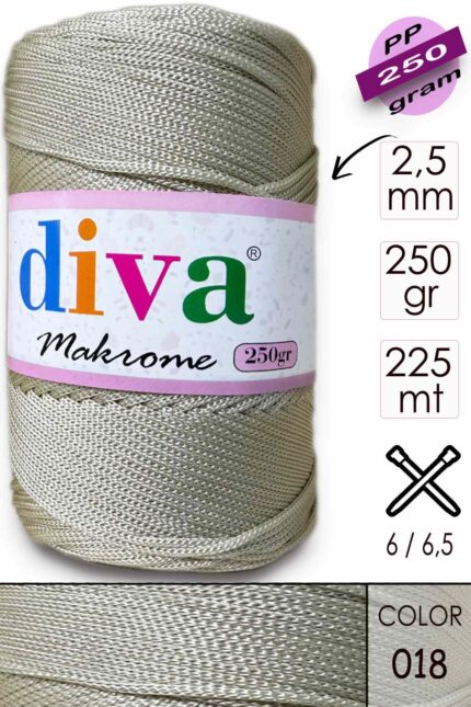 Polip Makrome 250 GR 18 Krem