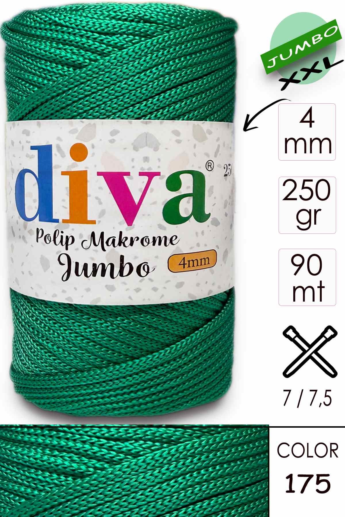 PP Makrome Jumbo 250 gr (4 mm) 175 - Görsel 1