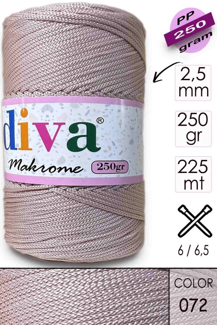 Polip Makrome 250 GR 72 Pudra - Görsel 1