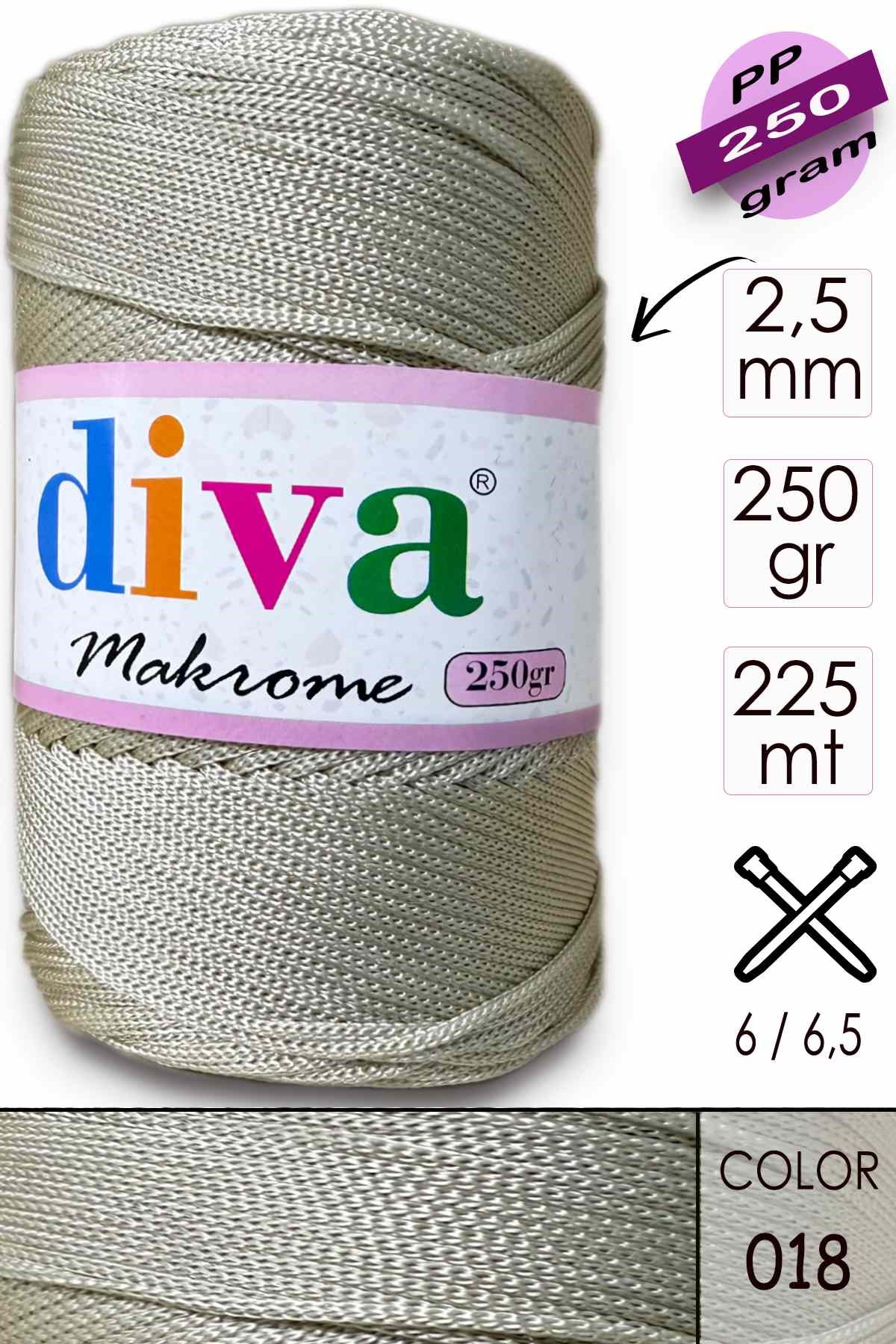 Polip Makrome 250 GR 18 Krem - Görsel 1