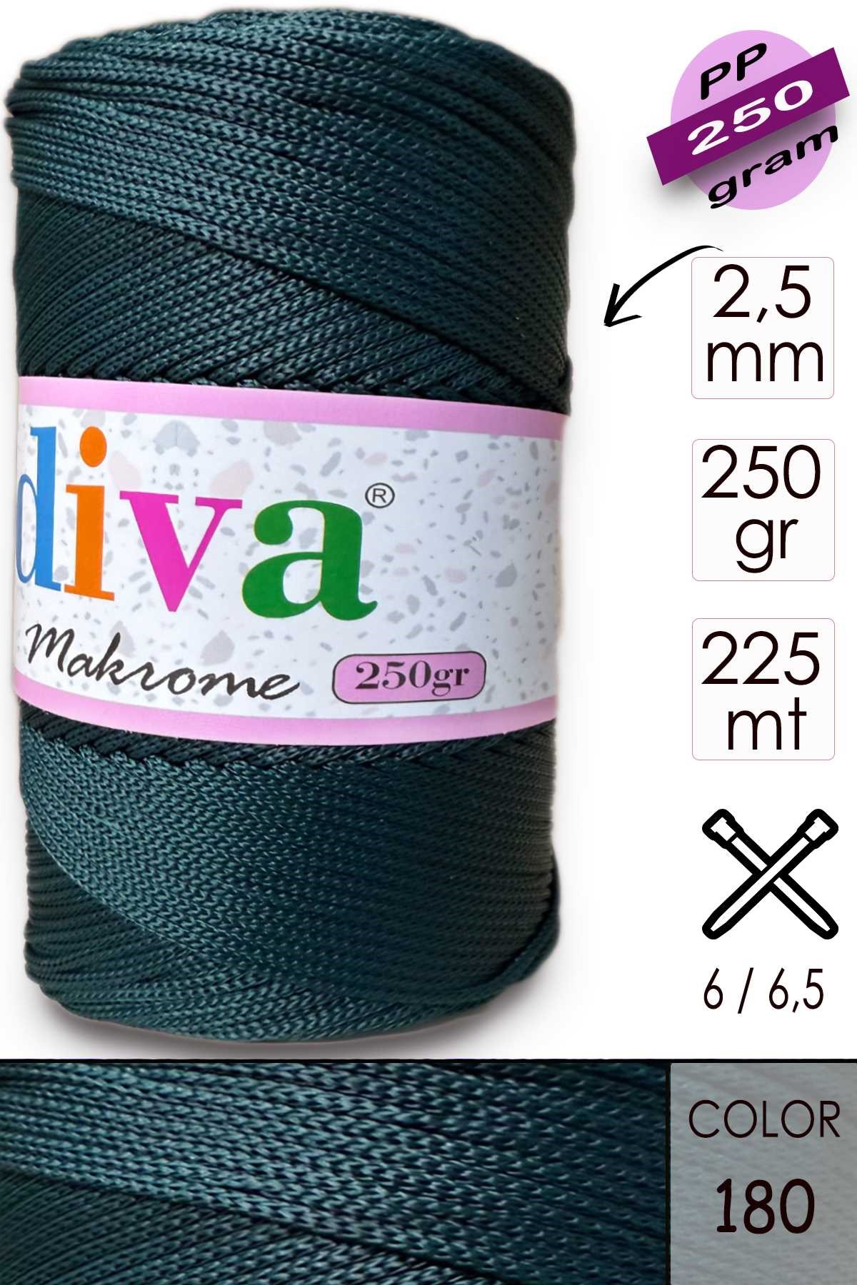 Polip Makrome 250 GR 180 Ördek Başı - Görsel 1