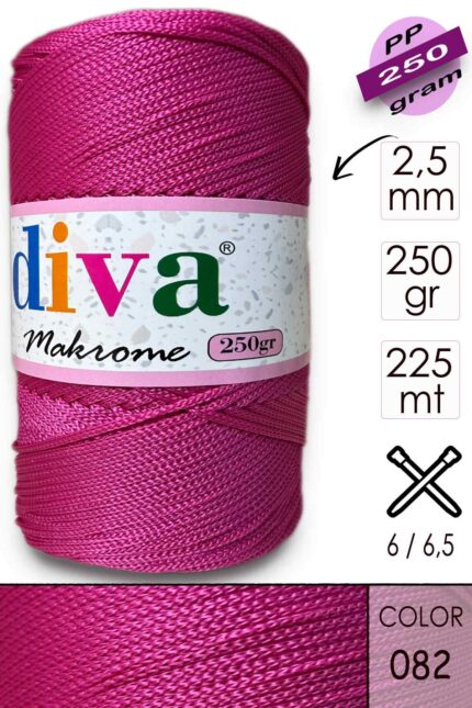 Polip Makrome 250 GR 82 Fuşya