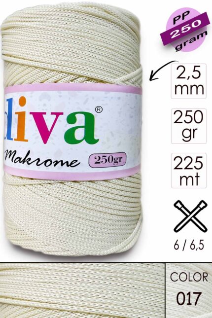 Polip Makrome 250 GR 17 Krem