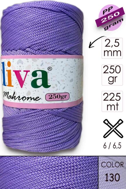 Polip Makrome 250 GR 130 Lila