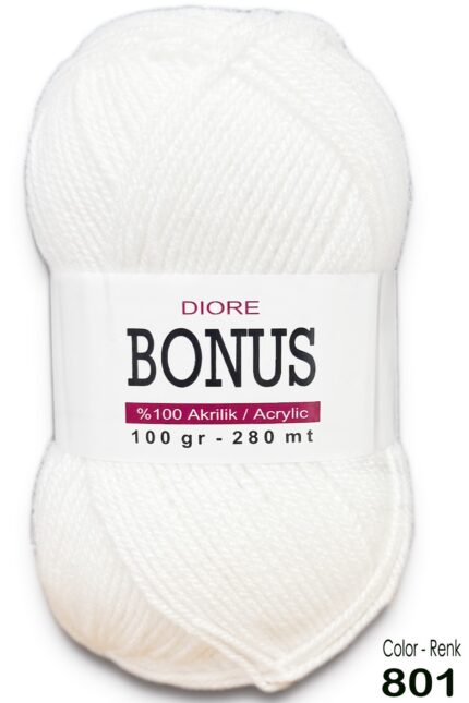 Bonus Lüx Akrilik İplik 801