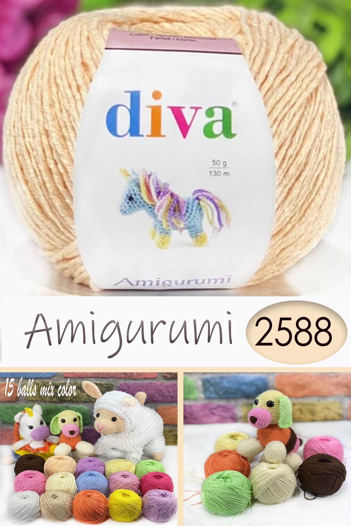 Divagurumi 2588 Yavruağzı - Görsel 1