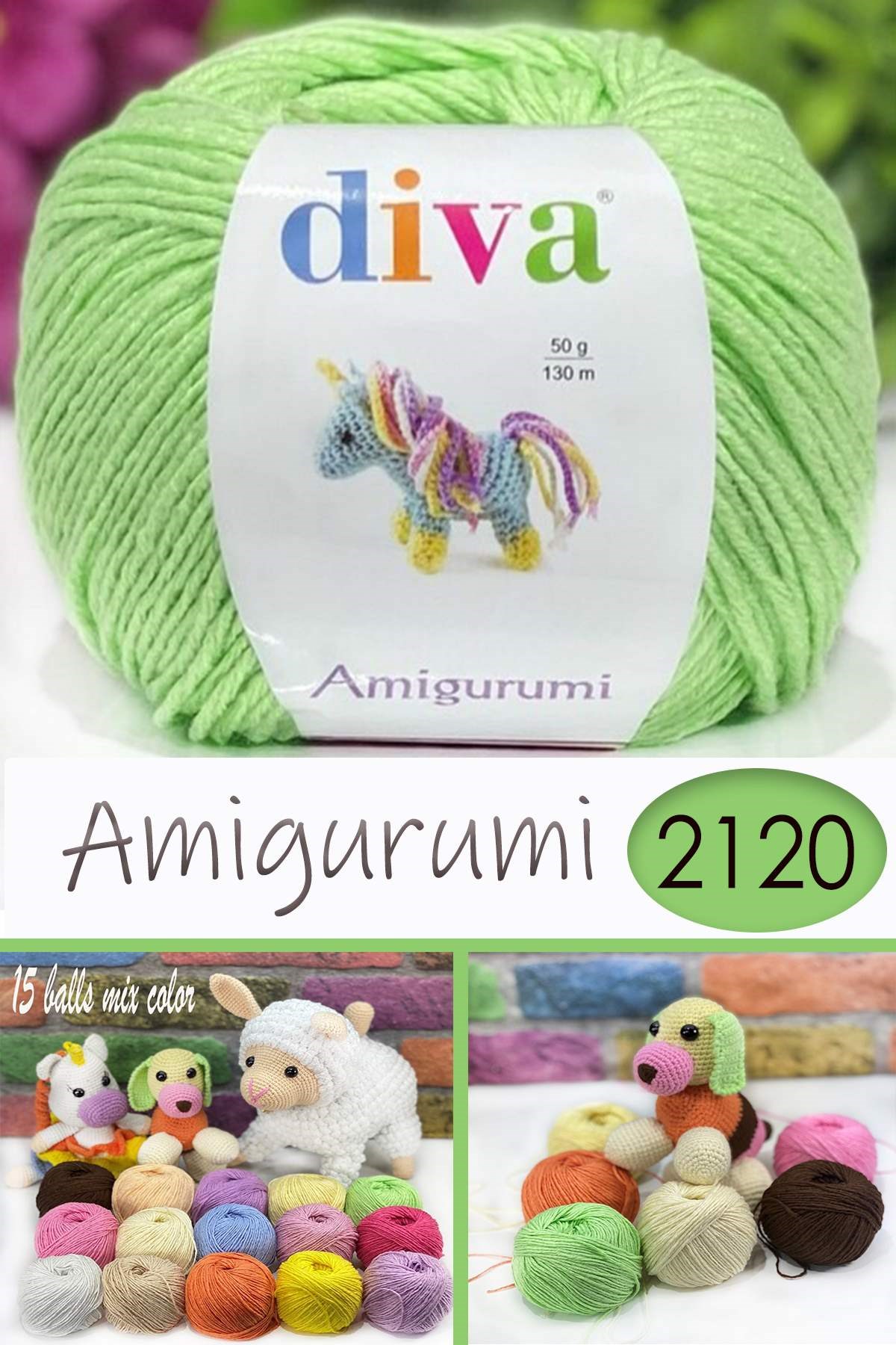 Divagurumi 2120 Fıstık - Görsel 1