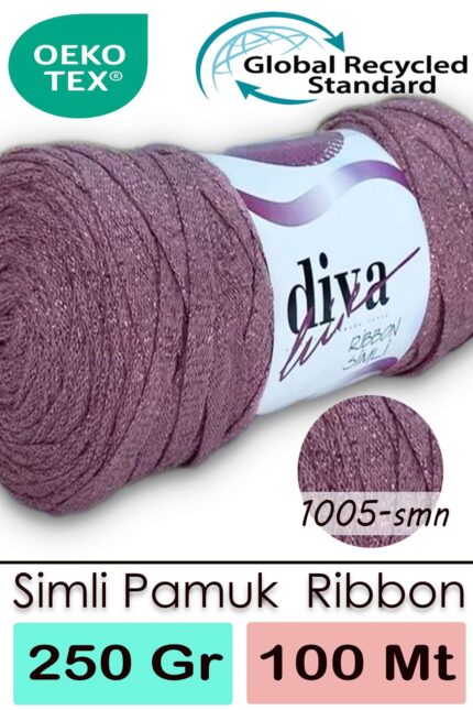 Diva Ribbon Simli 1005SMN Somon