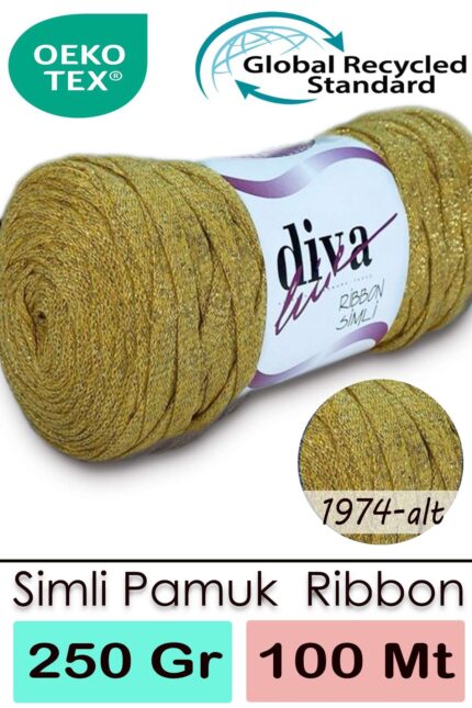 Diva Ribbon Simli 1974ALT Hardal