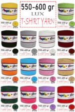 550-600 Gram Lüks Penye Kumaş İplik - T Shirt Yarn - Fabric 229 Pembe - Görsel 2