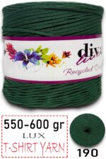 550-600 Gram Lüks Penye Kumaş İplik - T Shirt Yarn - Fabric 190 Ördek Başı